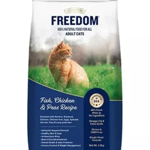 Freedom Fish Chicken & Peas Adult Cat Dry Food