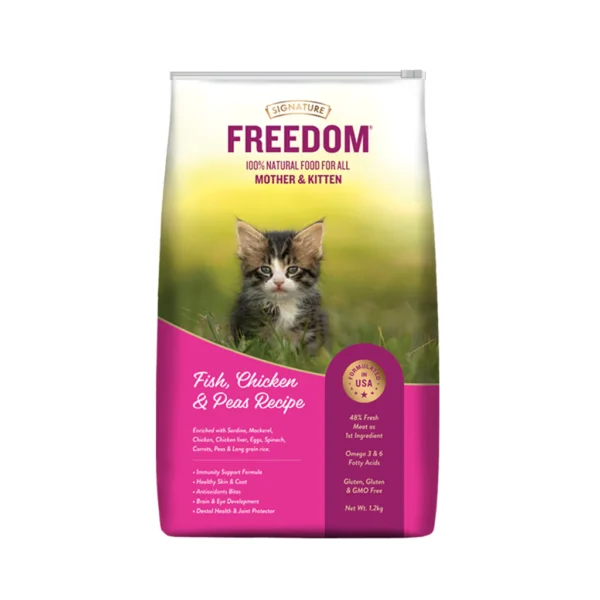 Freedom Fish Chicken & Peas Kitten Dry Food